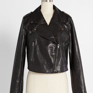 BRAND NEW Vegan Leather Moto Jacket